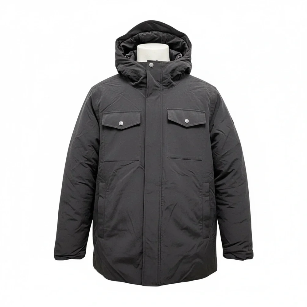 Vuori Northmost Insulated Black Parka Size Small